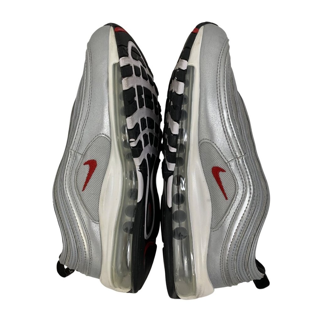 Nike Air Max 97 Silver Bullet Sneakers Youth 6.5Y O10705 EUC 918890-001 Athletic - Picture 6 of 10